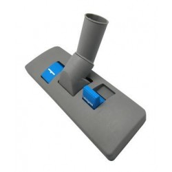 Cepillo suelo adaptable a aspirador Nilfisk ancho del cepillo 270mm diametro tubo 32mm color gris con pedales en azul