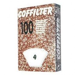 Filtro cafetera Universal - Moulinex 5012, 6009, 9 209, Nº 4. 100 FILTROS