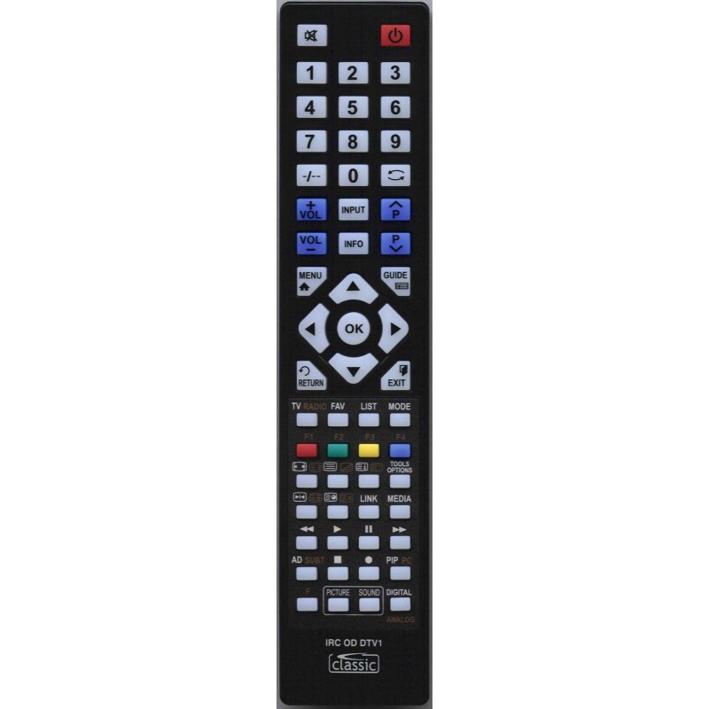 Mando TV BLUETECH TQT1910-BT003 : : Electrónica
