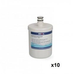 Lote 10 Filtros de Agua Frigorífico compatible con Lg LT500P 5231JA2002A